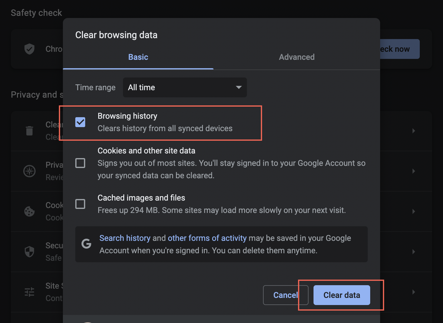 Delete browsing history in Chrome and Firefox Delete browsing history in Chrome and Firefox
