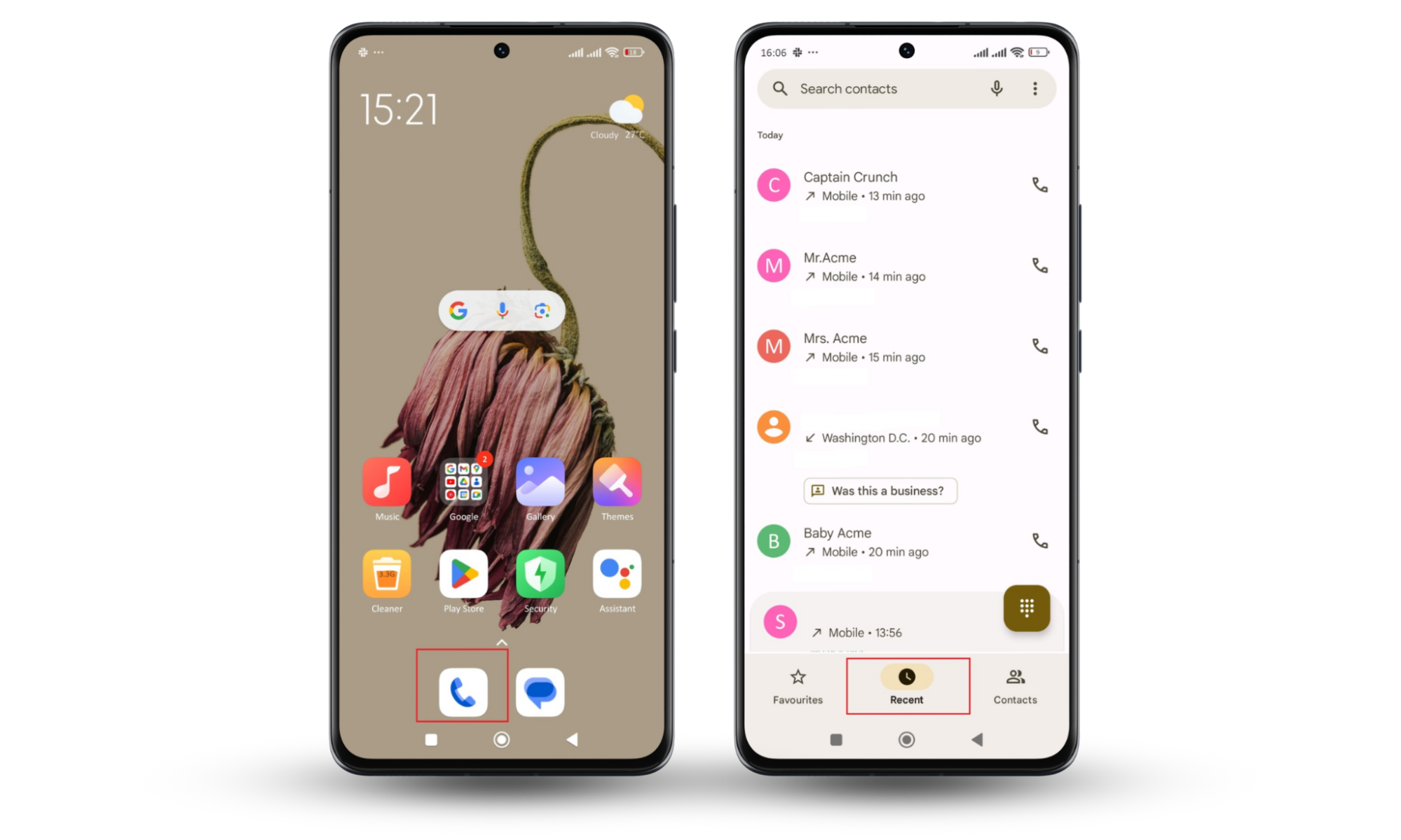 Instructions on how to open the Phone app, tap on the Recent tab or call history icon, and check list of calls to know if your Android phone is hacked. Instructions on how to open the Phone app, tap on the Recent tab or call history icon, and check list of calls to know if your Android phone is hacked.