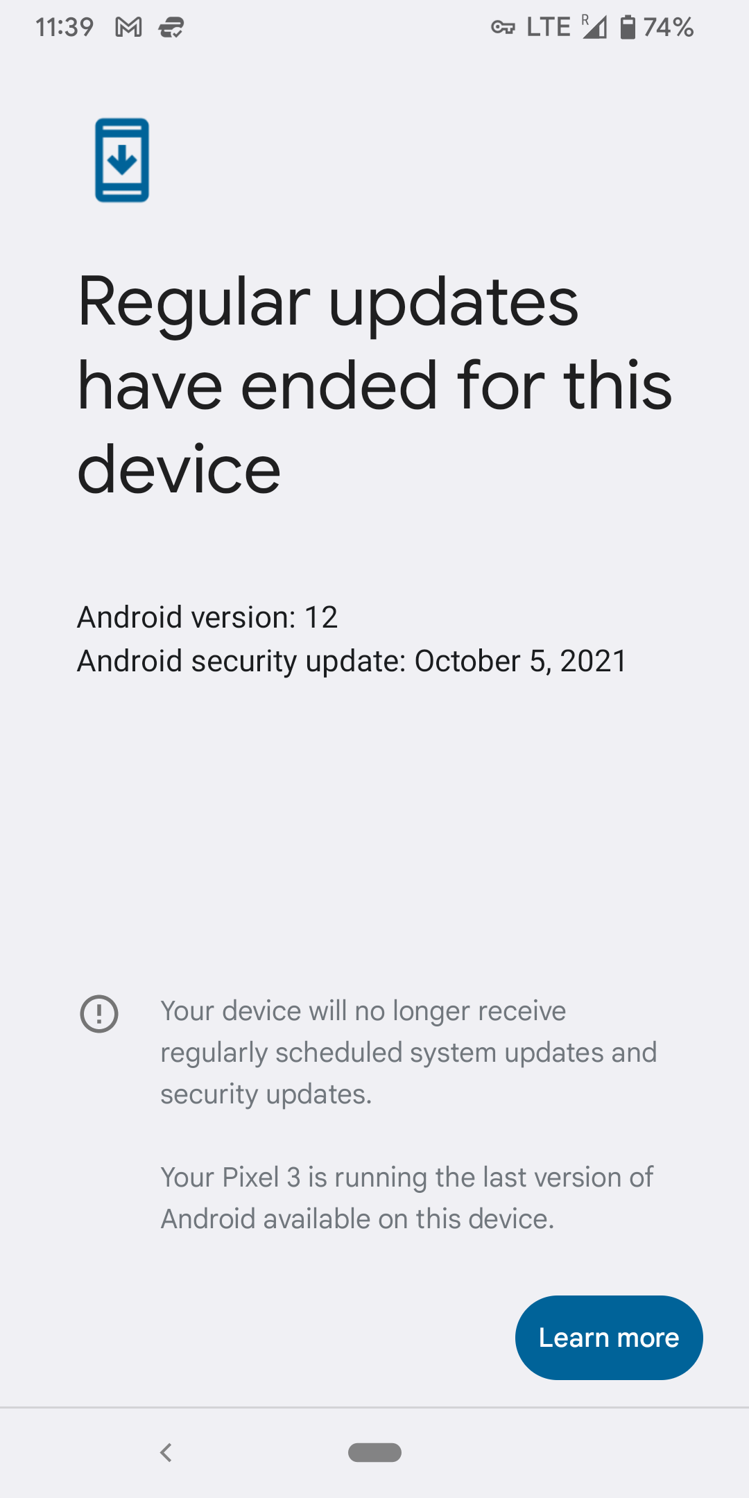 Android System Updates Android System Updates