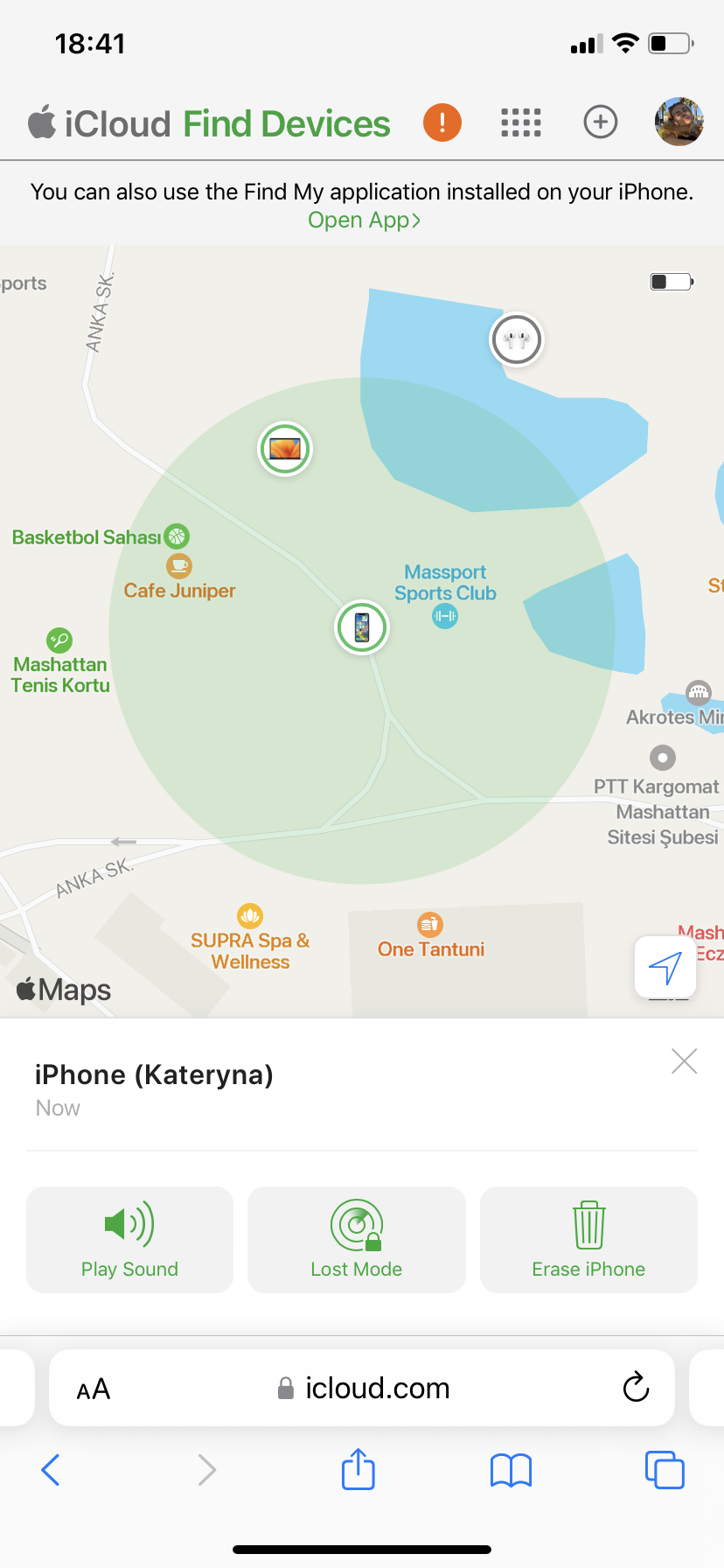 iCloud locating an iPhone that you want to erase iCloud locating an iPhone that you want to erase