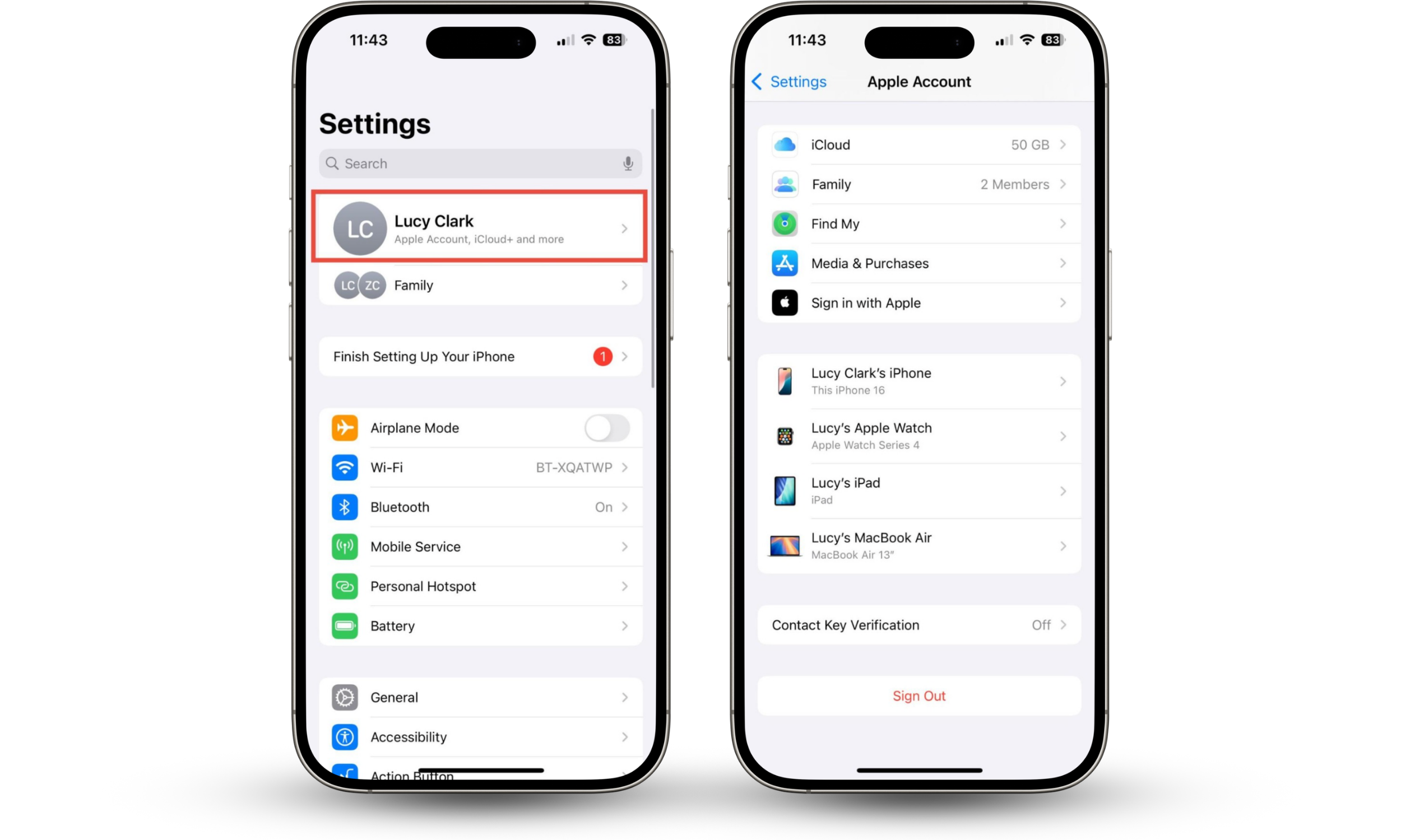 How to check your connected devices in iOS. If you detect XNSPY on your phone, check no one is spying on you through another Apple device.