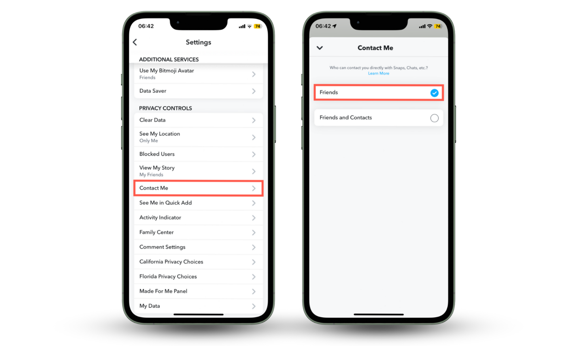 Snapchat screenshots on iPhone. Learn how to limit your communications to friends only if you know someone is spying on your Snapchat. Snapchat screenshots on iPhone. Learn how to limit your communications to friends only if you know someone is spying on your Snapchat.