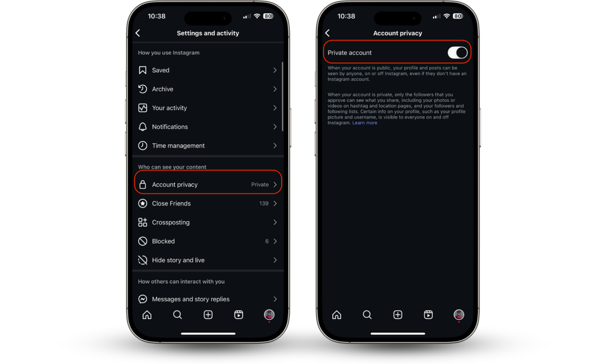 How to make your Instagram account private, helping you know if someone is stalking you on Instagram by accessing account settings, going to the privacy tab, and toggling on 'Private Account'. How to make your Instagram account private, helping you know if someone is stalking you on Instagram by accessing account settings, going to the privacy tab, and toggling on 'Private Account'.