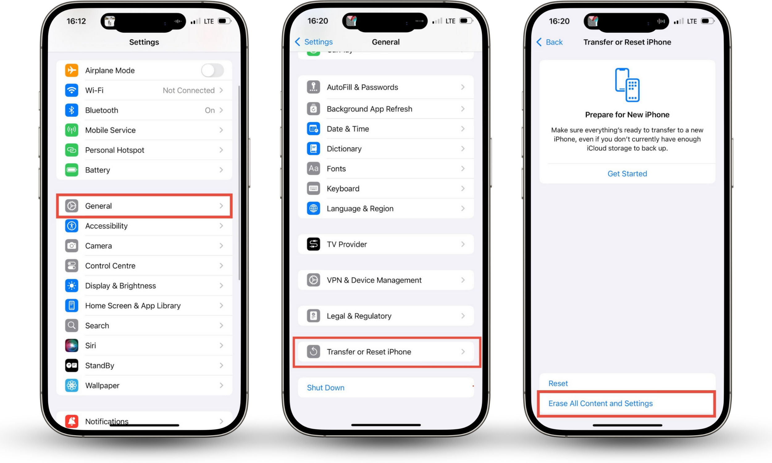 If you think that your ex has cloned your phone, perform a factory reset by erasing All Content and Settings