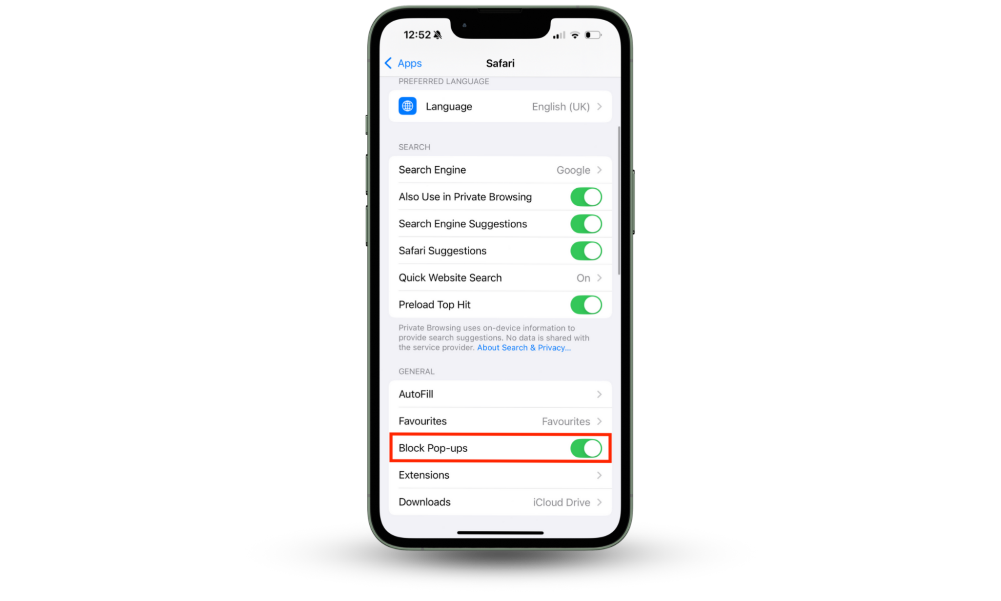Steps to stop Safari ads on Mac and iPhone by enabling the 'Block Pop-ups' option in Safari settings on iOS. Steps to stop Safari ads on Mac and iPhone by enabling the 'Block Pop-ups' option in Safari settings on iOS.