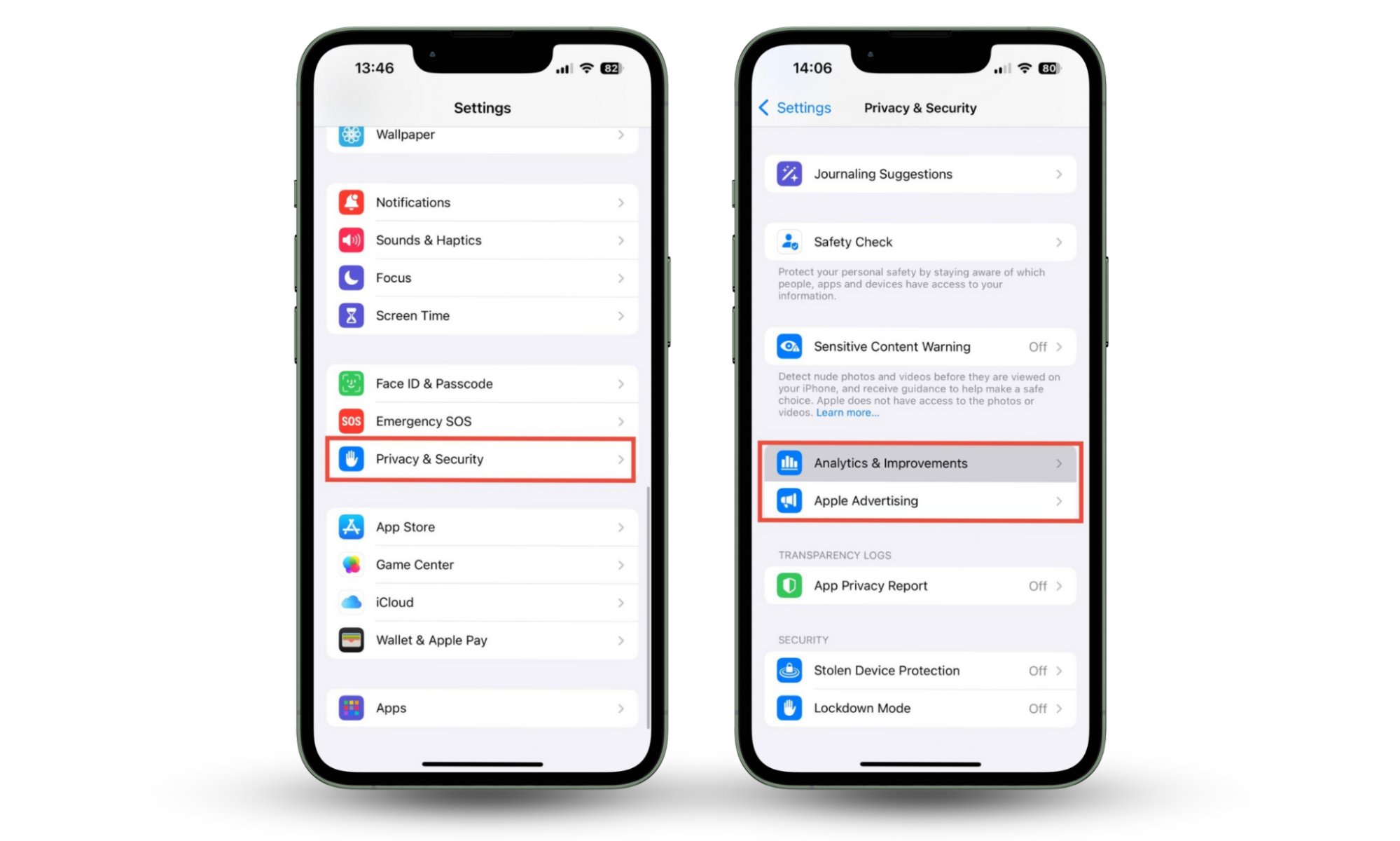 How to choose what data is sent back to Apple, using iOS Settings. As well as managing iPhone app permissions, this is a good way to guard your privacy. How to choose what data is sent back to Apple, using iOS Settings. As well as managing iPhone app permissions, this is a good way to guard your privacy.