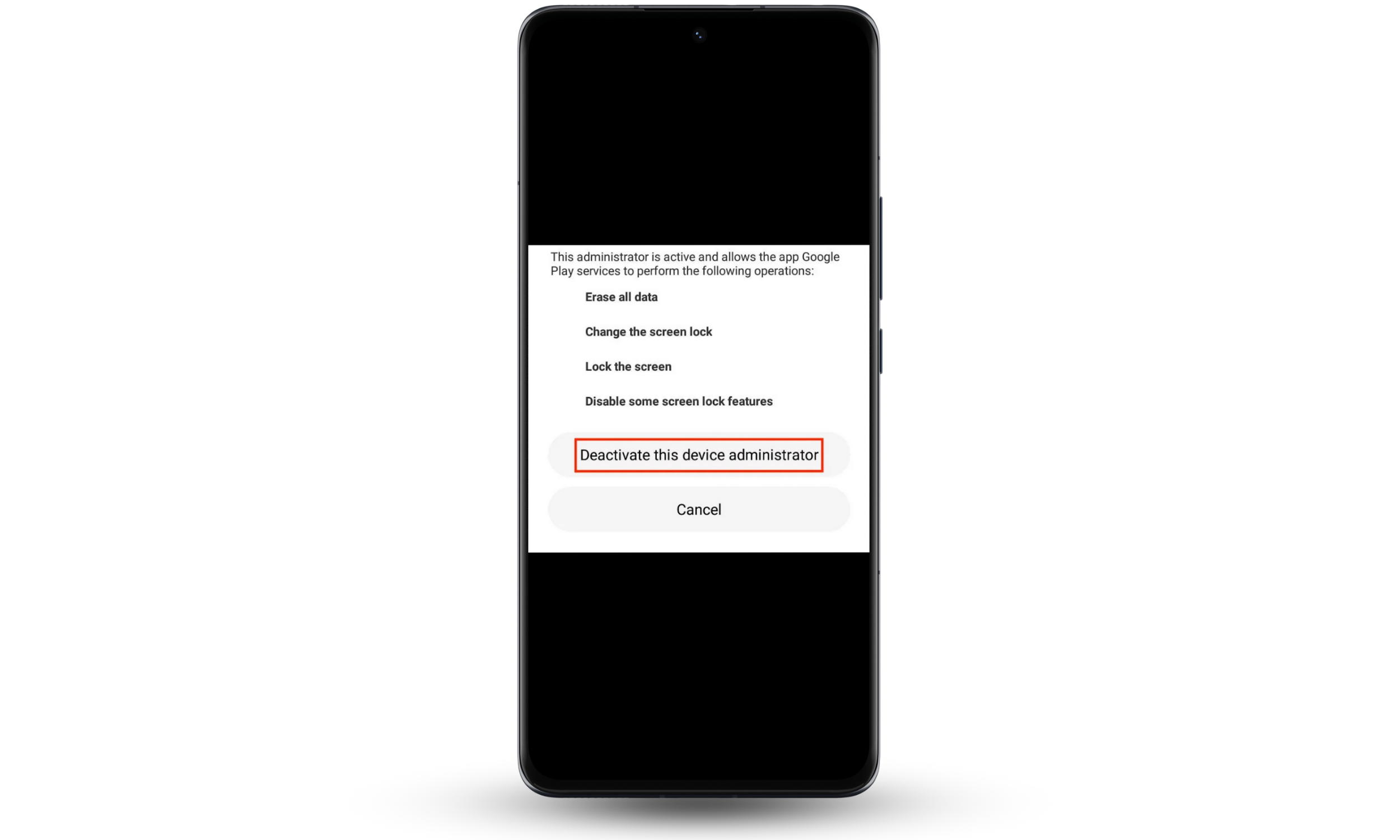 To disable administrator privileges for malicious apps and Stop Virus Warning Pop-ups on Android, go to Settings, Security, and Device Administrators. Uncheck a box next to the suspicious app and tap Deactivate this device administrator. To disable administrator privileges for malicious apps and Stop Virus Warning Pop-ups on Android, go to Settings, Security, and Device Administrators. Uncheck a box next to the suspicious app and tap Deactivate this device administrator.