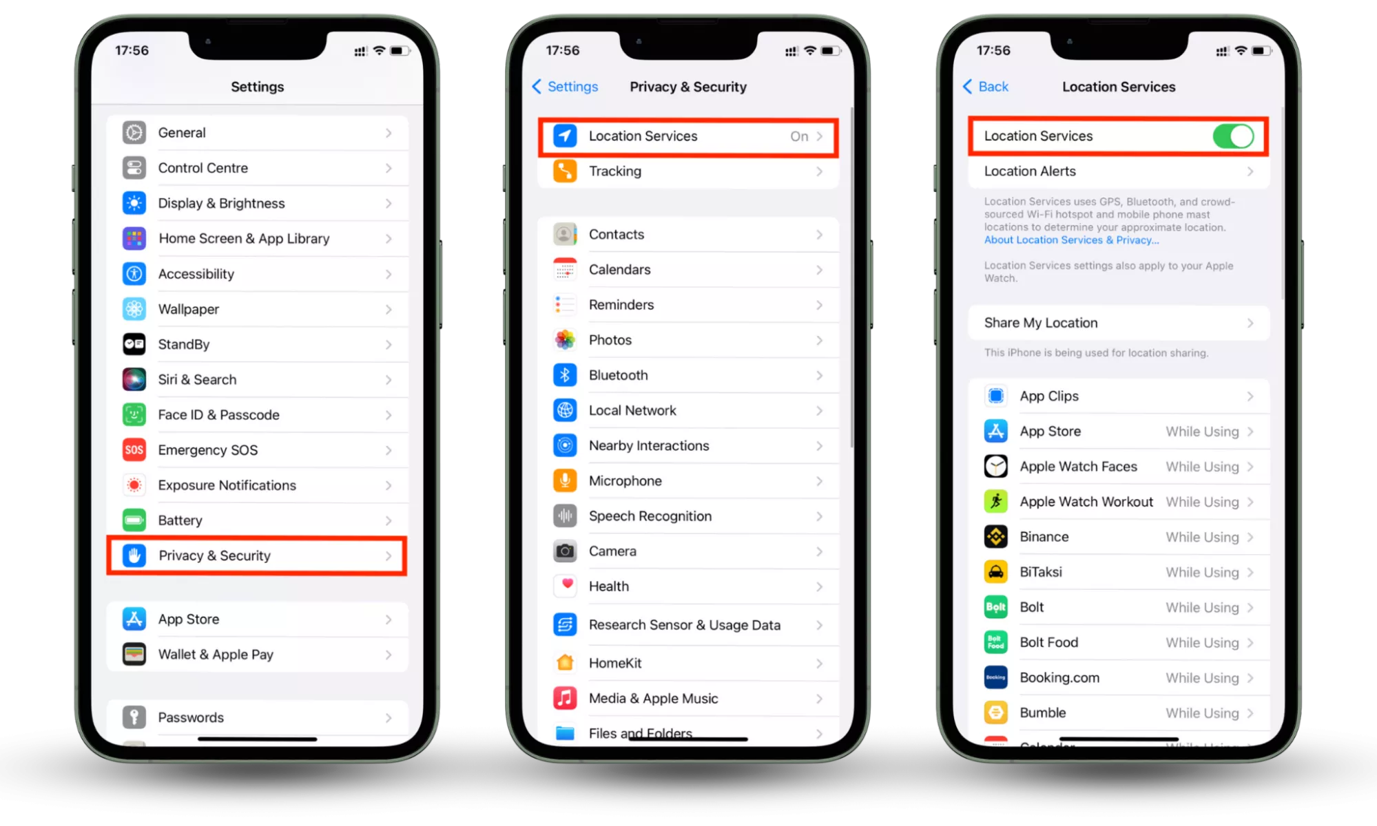 Disable the location services on an iPhone to stop people form tracking your phone. Disable the location services on an iPhone to stop people form tracking your phone.