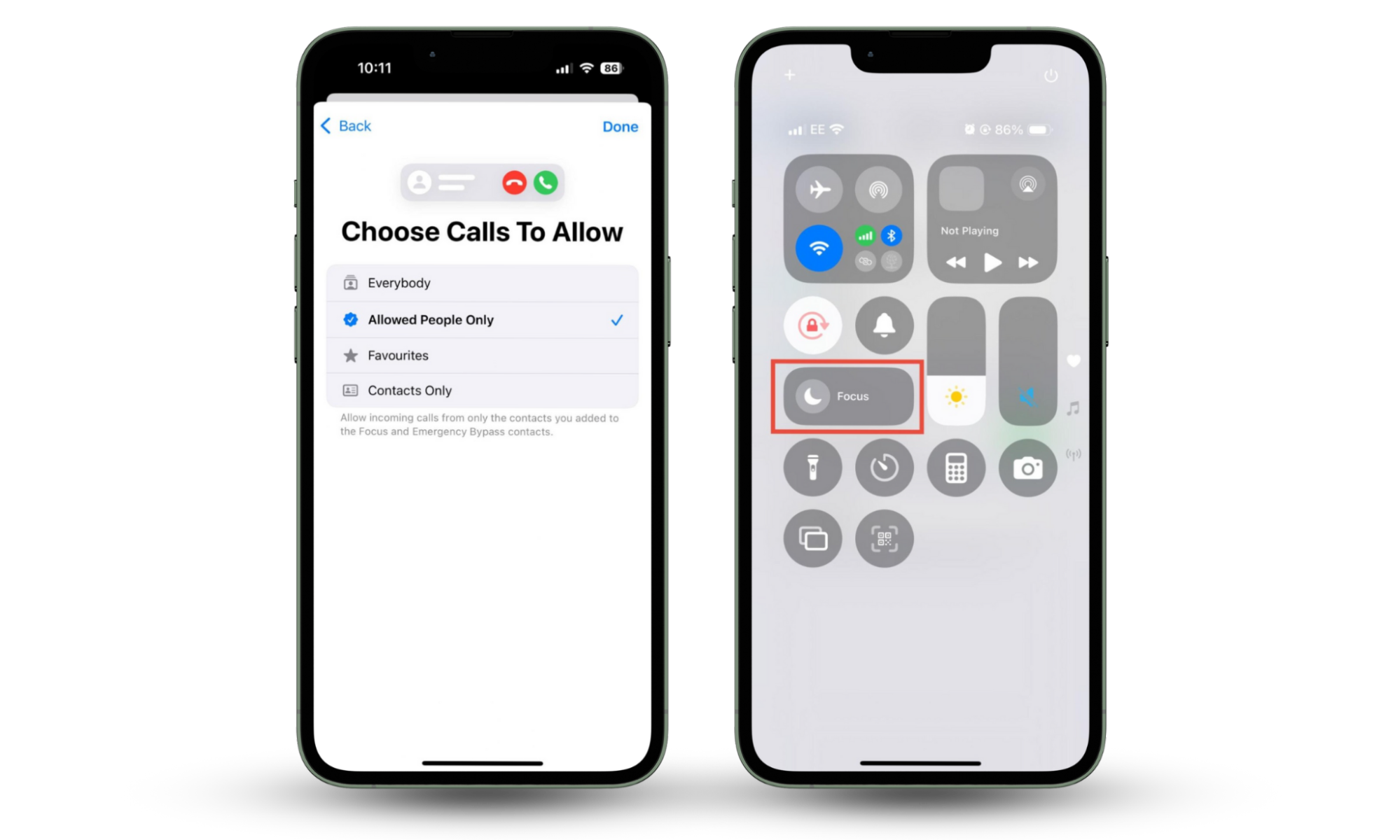 How to configure and turn on Focus Mode on an iPhone. This is a way to silence calls on iPhone from certain people only. How to configure and turn on Focus Mode on an iPhone. This is a way to silence calls on iPhone from certain people only.