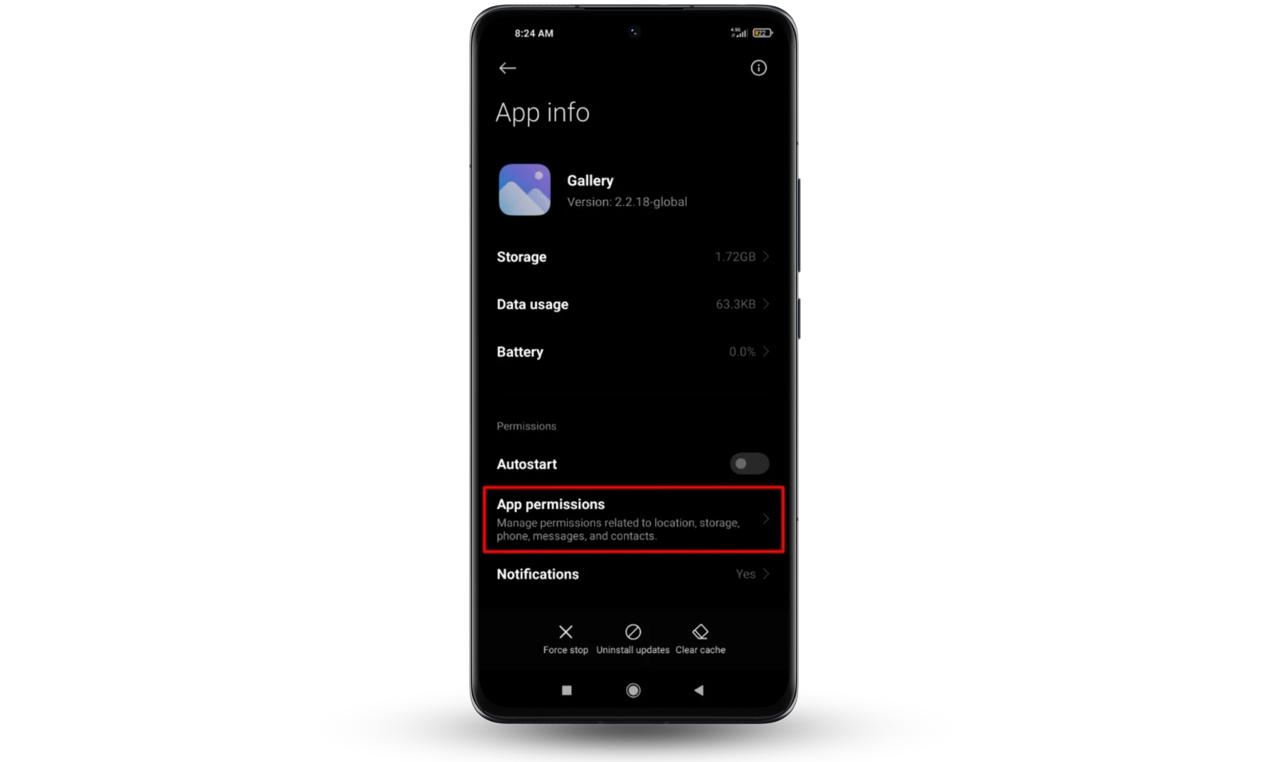 These Android screenshots show how to detect malicious apps by reviewing the app permissions via Manage Apps in Settings. These Android screenshots show how to detect malicious apps by reviewing the app permissions via Manage Apps in Settings.