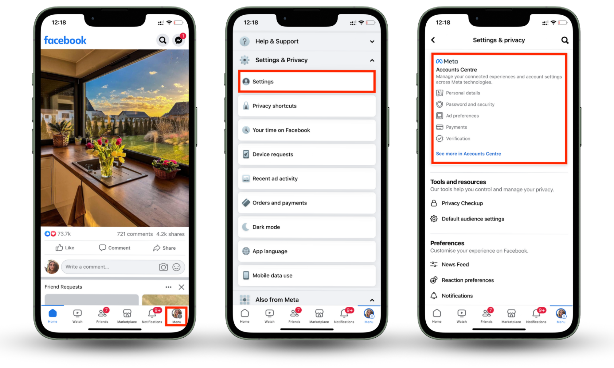 Use Clario Anti Spy if you're worried you can't see who is stalking your Facebook profile. Settings menu open in Facebook app with Account centre menu highlighted. Use Clario Anti Spy if you're worried you can't see who is stalking your Facebook profile. Settings menu open in Facebook app with Account centre menu highlighted.