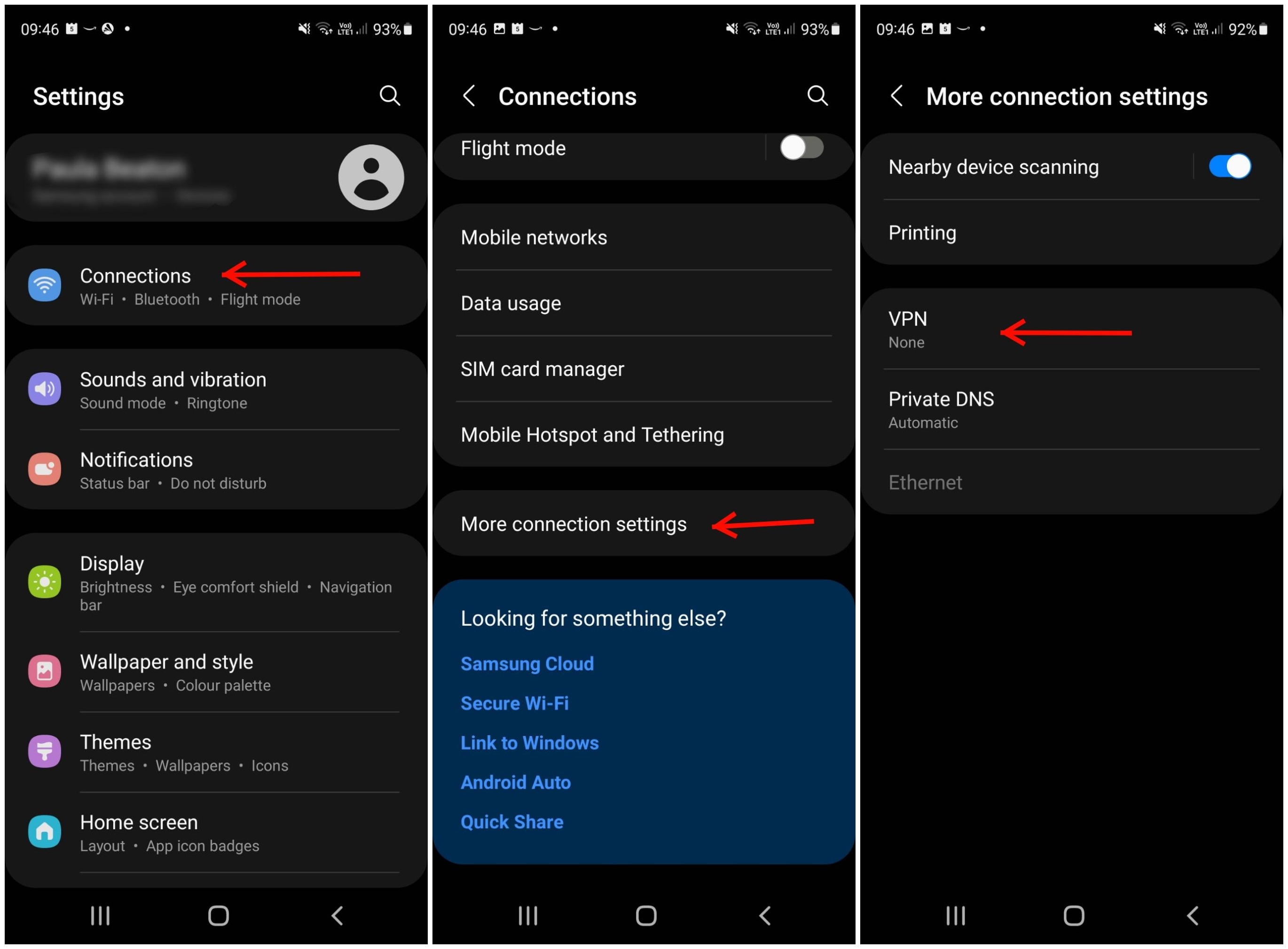 how to set up a VPN on Android from the Connections Menu. how to set up a VPN on Android from the Connections Menu.