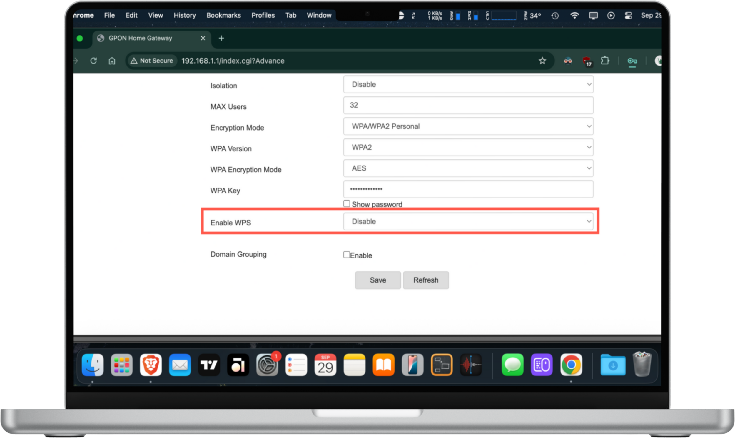 This router admin panel screenshot shows how to locate and disable WPS so that you can secure your Wi-Fi from hacking attempts. This router admin panel screenshot shows how to locate and disable WPS so that you can secure your Wi-Fi from hacking attempts.