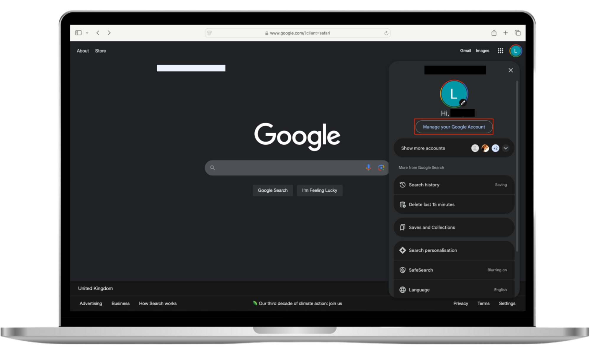 If you’ve received a verification code without requesting it, someone could have access to your Google Account. Google's homepage, with the user menu open and Manage your Google Account highlighted. If you’ve received a verification code without requesting it, someone could have access to your Google Account. Google's homepage, with the user menu open and Manage your Google Account highlighted.