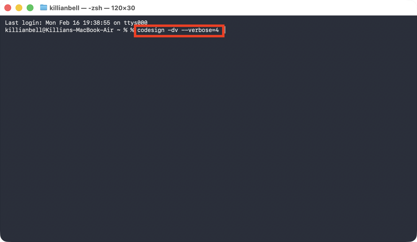 A command inside Terminal on Mac that you can use to verify an app’s digital signature. Use this to check if your Kaseya Agent app is spyware or genuine software. A command inside Terminal on Mac that you can use to verify an app’s digital signature. Use this to check if your Kaseya Agent app is spyware or genuine software.
