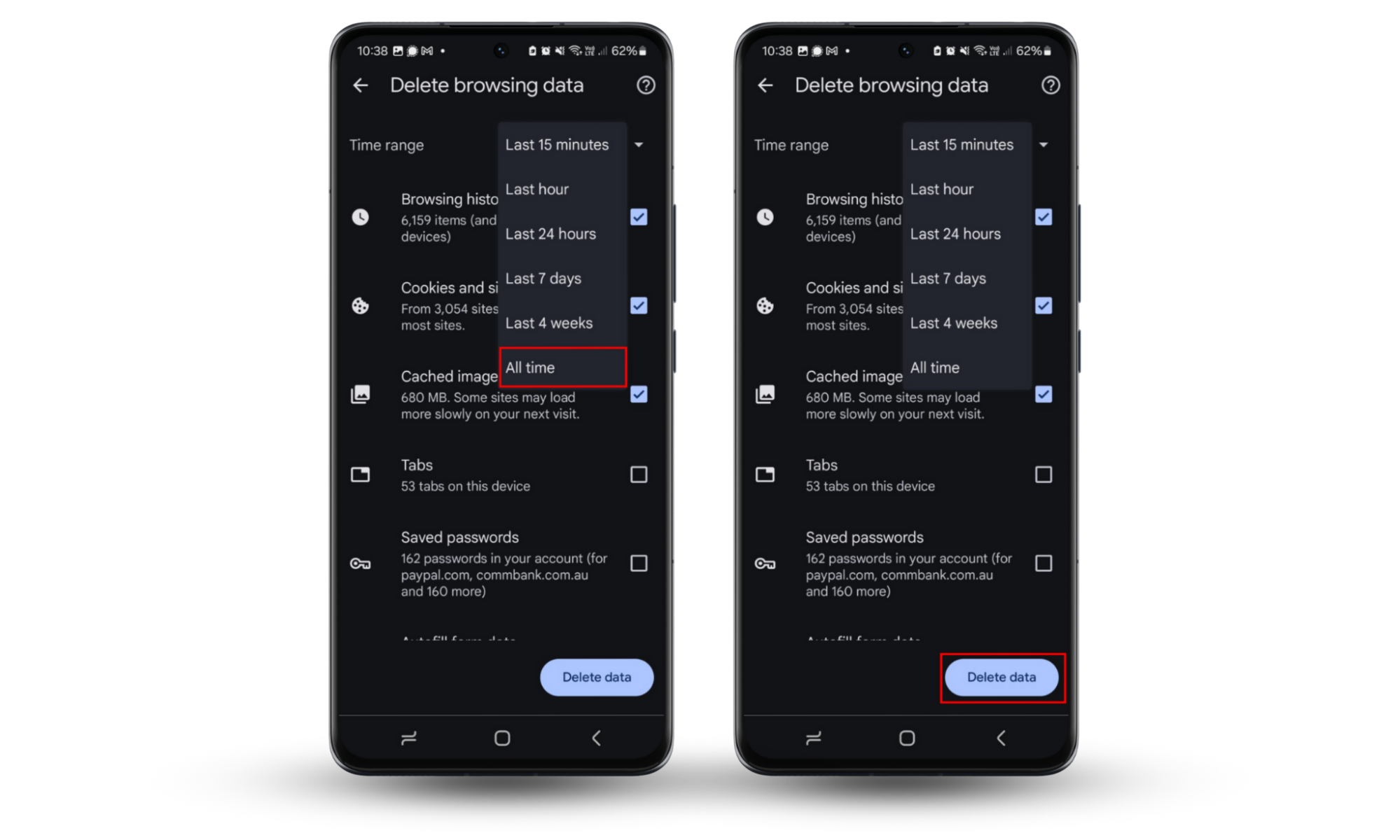 Deleting Chrome's browsing data on Android will help you speed up your Android phone. Deleting Chrome's browsing data on Android will help you speed up your Android phone.