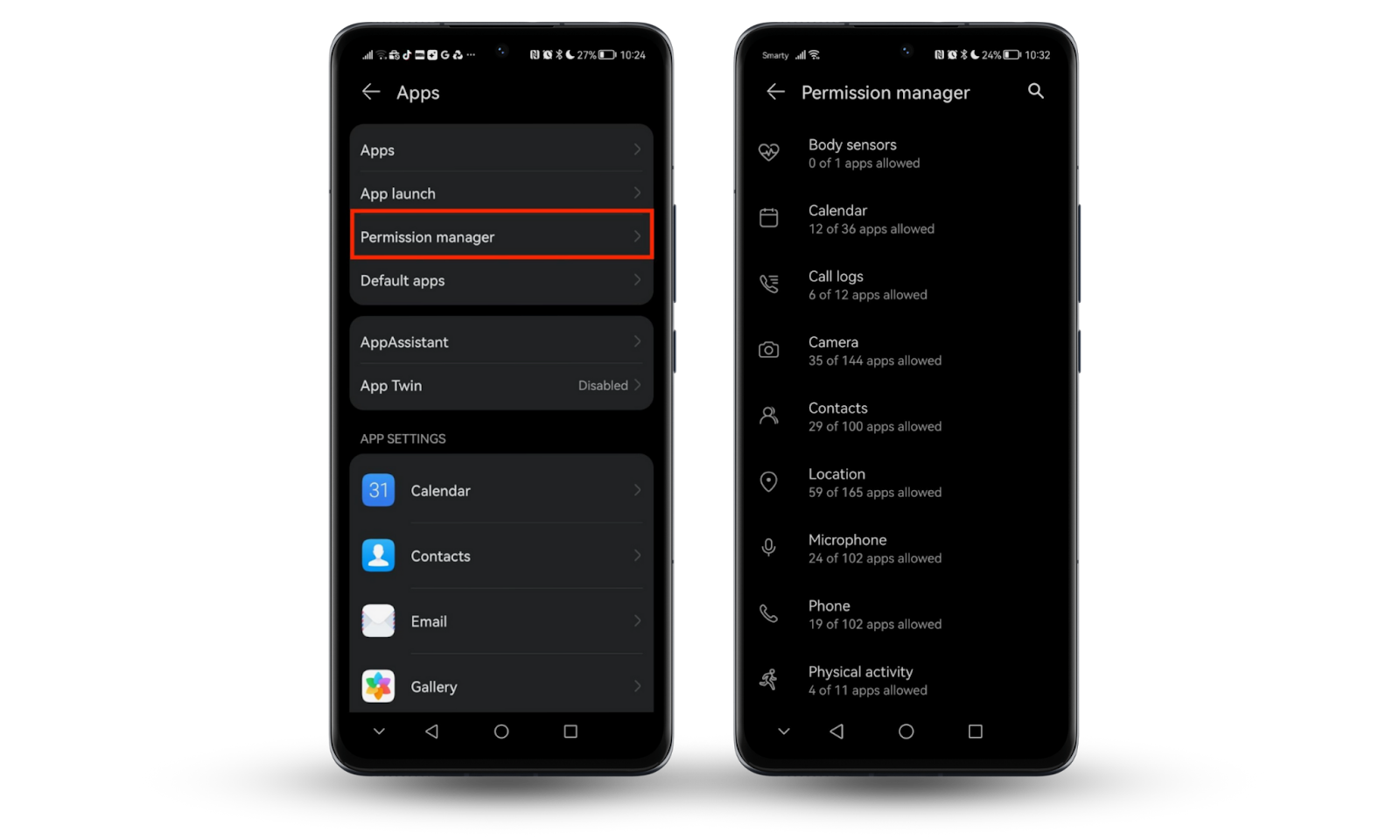 When you're worried that Someone Can Track your Phone Without your SIM, change app permissions on Android. Go to Settings, Apps, Permissions manager. When you're worried that Someone Can Track your Phone Without your SIM, change app permissions on Android. Go to Settings, Apps, Permissions manager.