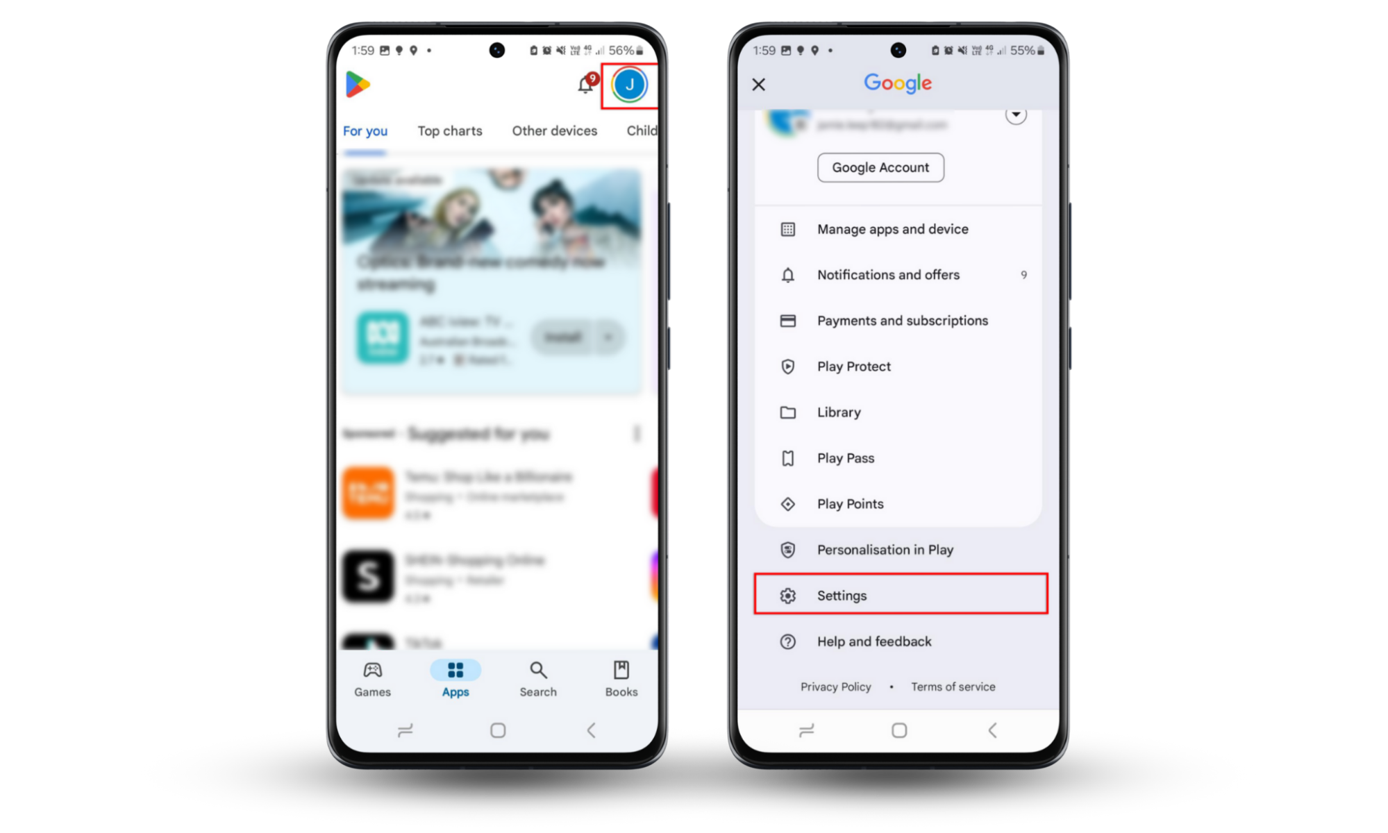 If you see if someone is tracking your phone, block them by setting apps to auto-update. Open Google Play Store, press the profile icon > Settings > Network Preferences and then tap App download preference If you see if someone is tracking your phone, block them by setting apps to auto-update. Open Google Play Store, press the profile icon > Settings > Network Preferences and then tap App download preference