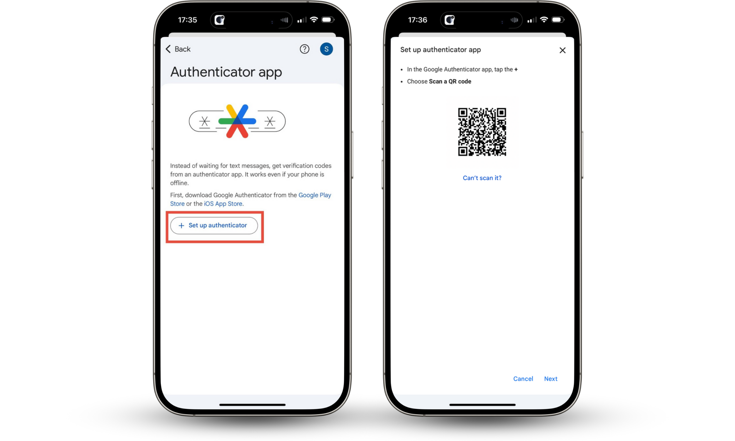 If your phone is cloned, set up 2-Step Verification via Authenticator.