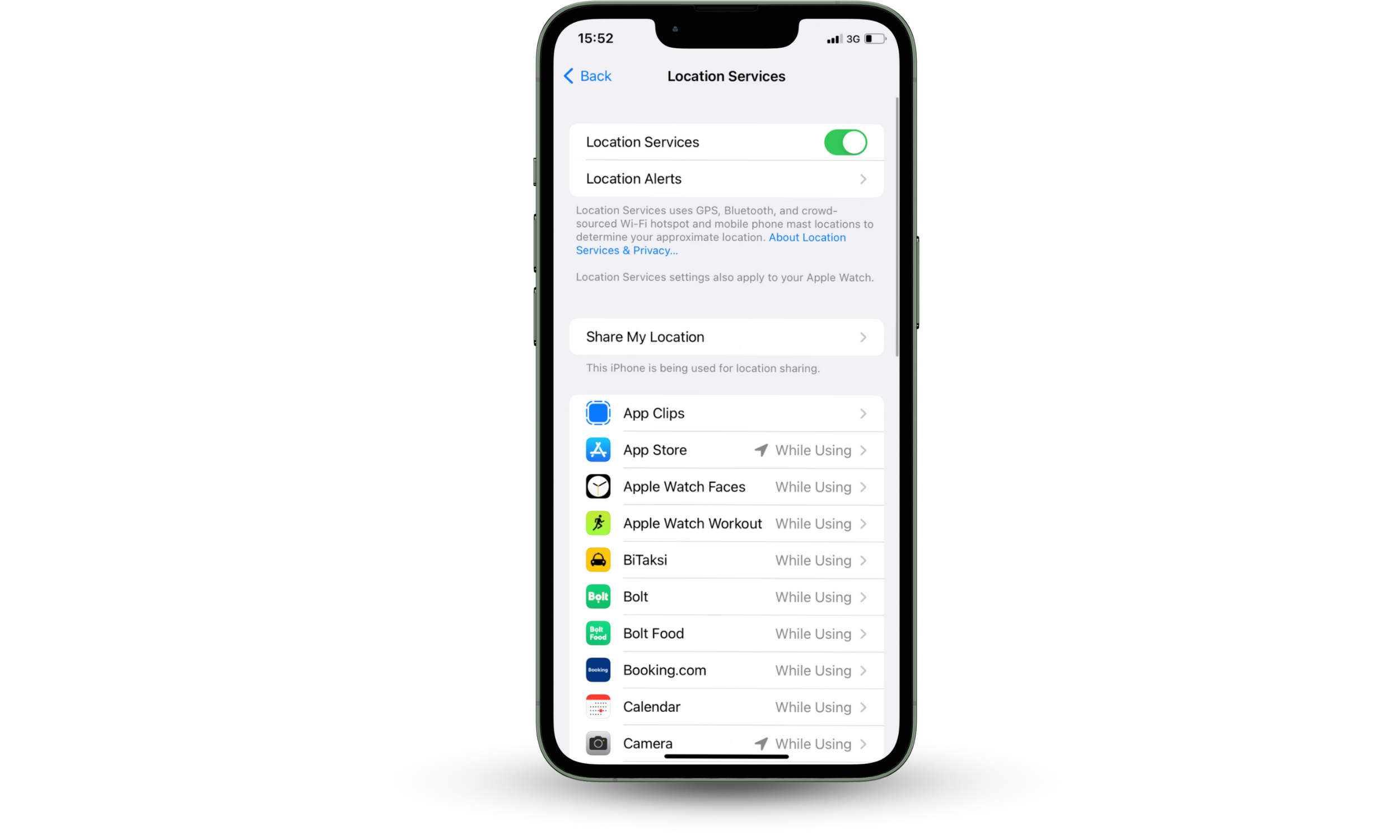 Go Settings > Privacy & Security and then click Location service to turn off location on iPhone. Go Settings > Privacy & Security and then click Location service to turn off location on iPhone.