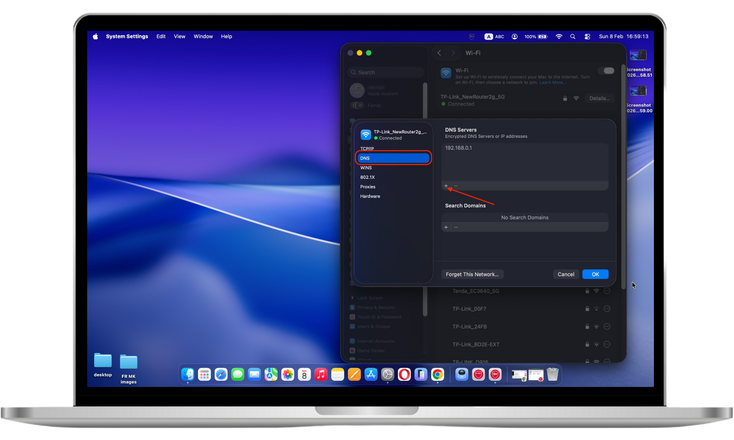 Opening the DNS section in macOS Network settings when changing Netflix region without a VPN Opening the DNS section in macOS Network settings when changing Netflix region without a VPN
