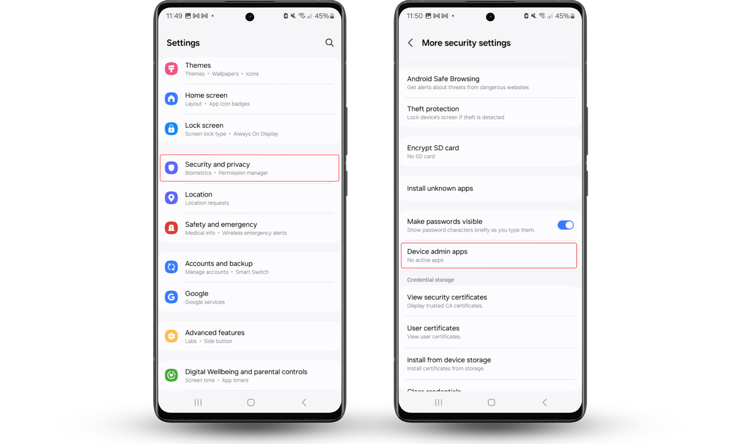 How to use the Settings app to find device admin apps on your Android. To detect XNSPY on your phone, look for unusual settings like unexpected device admin apps.