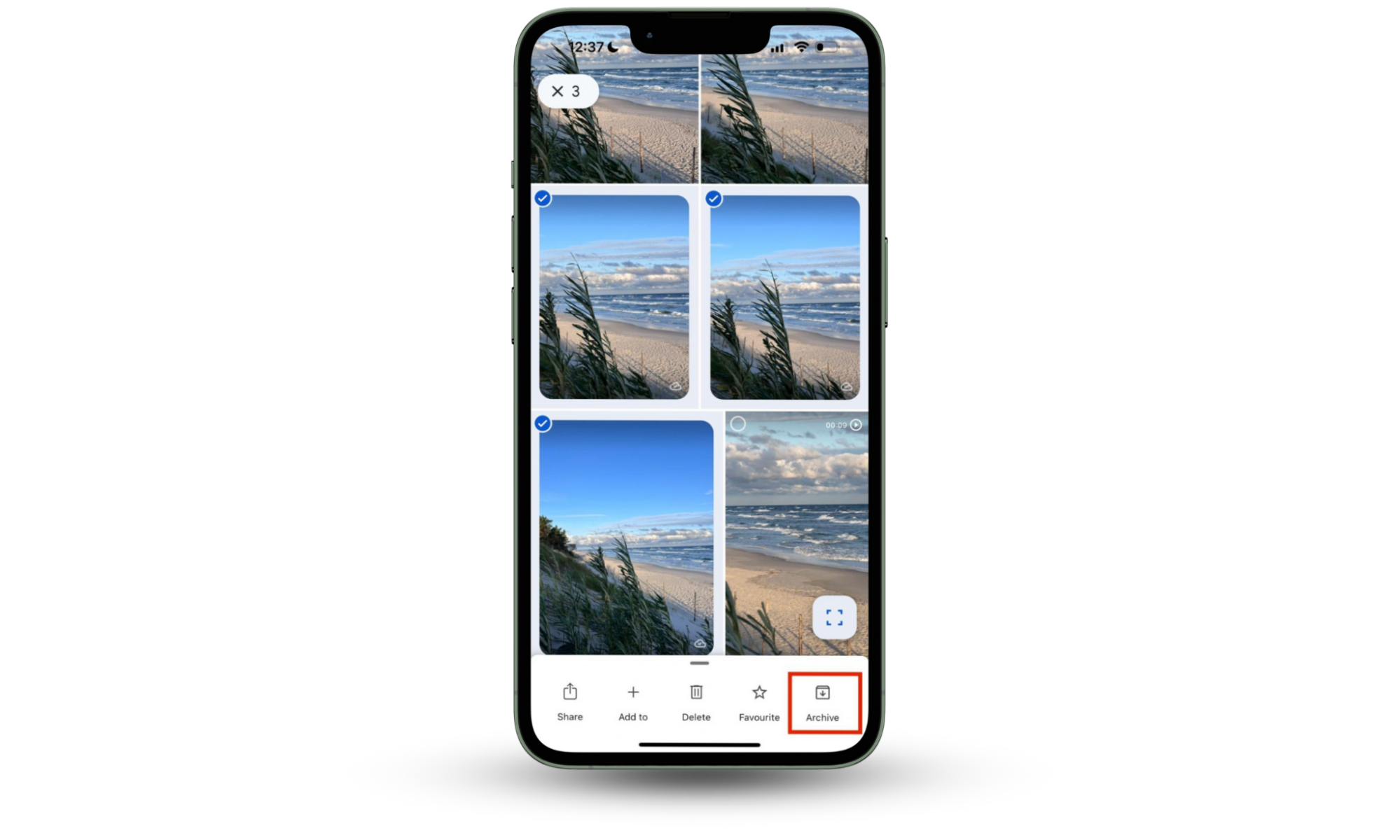 Google Photos app on iPhone with Archive feature highlighted. Hide pictures on iPhone to keep your privacy intact. Google Photos app on iPhone with Archive feature highlighted. Hide pictures on iPhone to keep your privacy intact.