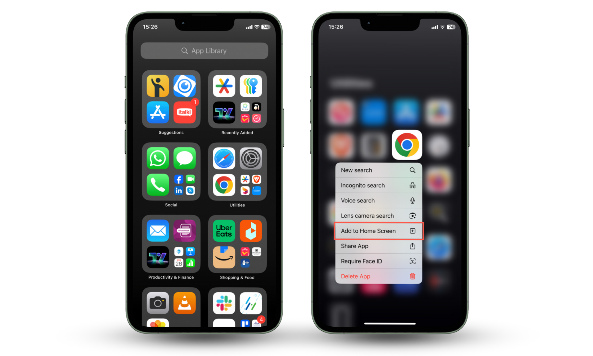 These iOS screenshots show how to find hidden apps on iPhone by visiting the App Library and checking the various categories within. These iOS screenshots show how to find hidden apps on iPhone by visiting the App Library and checking the various categories within.