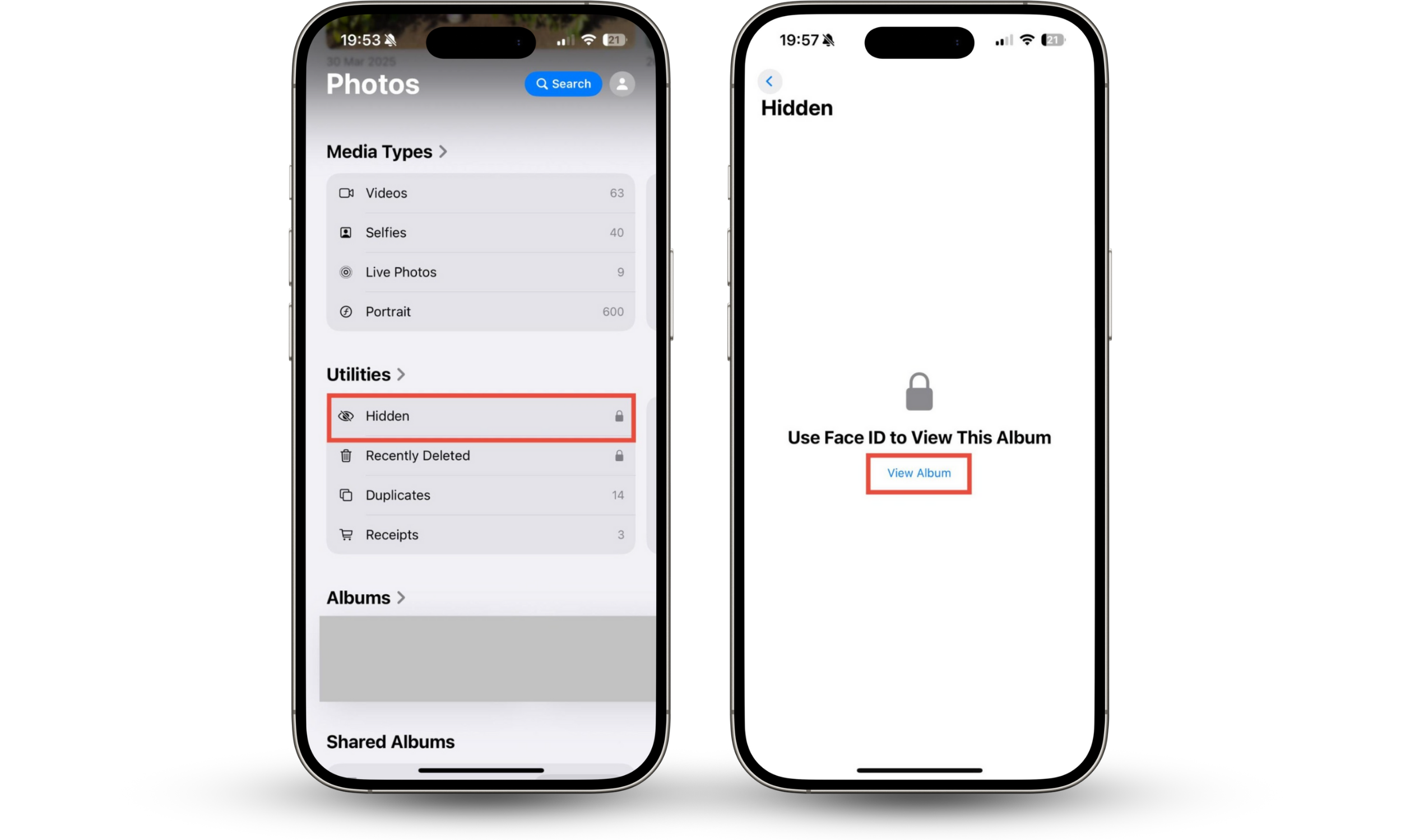 You can find hidden photos on your iPhone by going to the Photos app > Utilities > Hidden. You can find hidden photos on your iPhone by going to the Photos app > Utilities > Hidden.