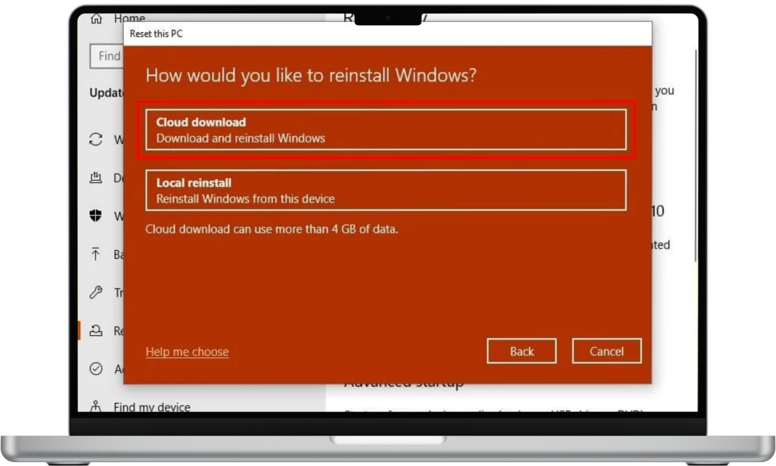What is bloatware and how to choose Cloud download or Local reinstall when resetting Windows What is bloatware and how to choose Cloud download or Local reinstall when resetting Windows