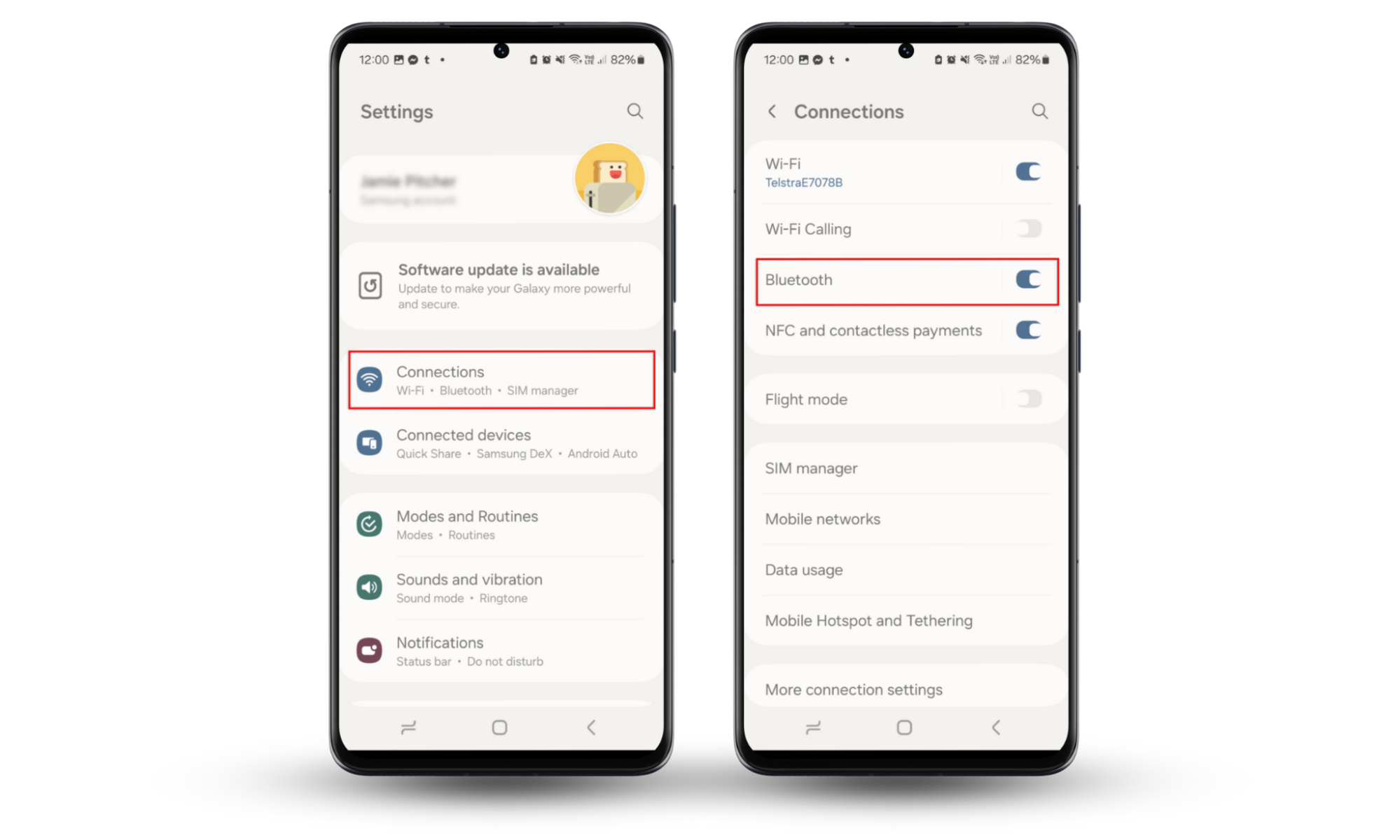 Open the Bluetooth settings and unpair Bluetooth-connected devices on your Android to prevent someone from spying through Bluetooth. Open the Bluetooth settings and unpair Bluetooth-connected devices on your Android to prevent someone from spying through Bluetooth.