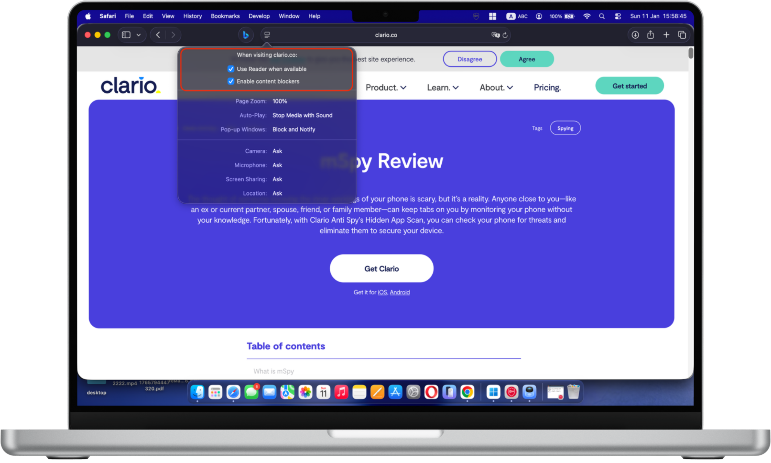 Enabling Reader mode and content blockers in Safari Website Settings on Mac to reduce ads and distractions Enabling Reader mode and content blockers in Safari Website Settings on Mac to reduce ads and distractions
