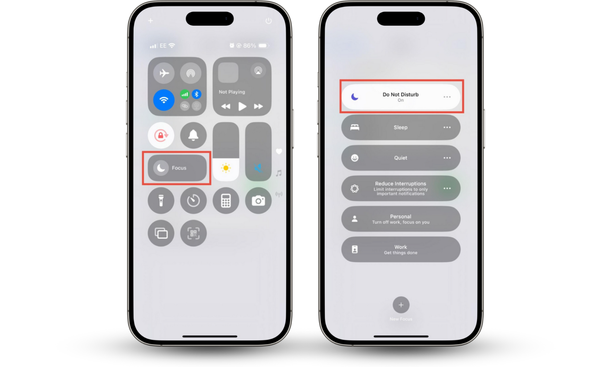 An iPhone showing the easiest way to mute all notifications, by enabling Do Not Disturb mode. This is an easy way to mute calls on iPhone. An iPhone showing the easiest way to mute all notifications, by enabling Do Not Disturb mode. This is an easy way to mute calls on iPhone.