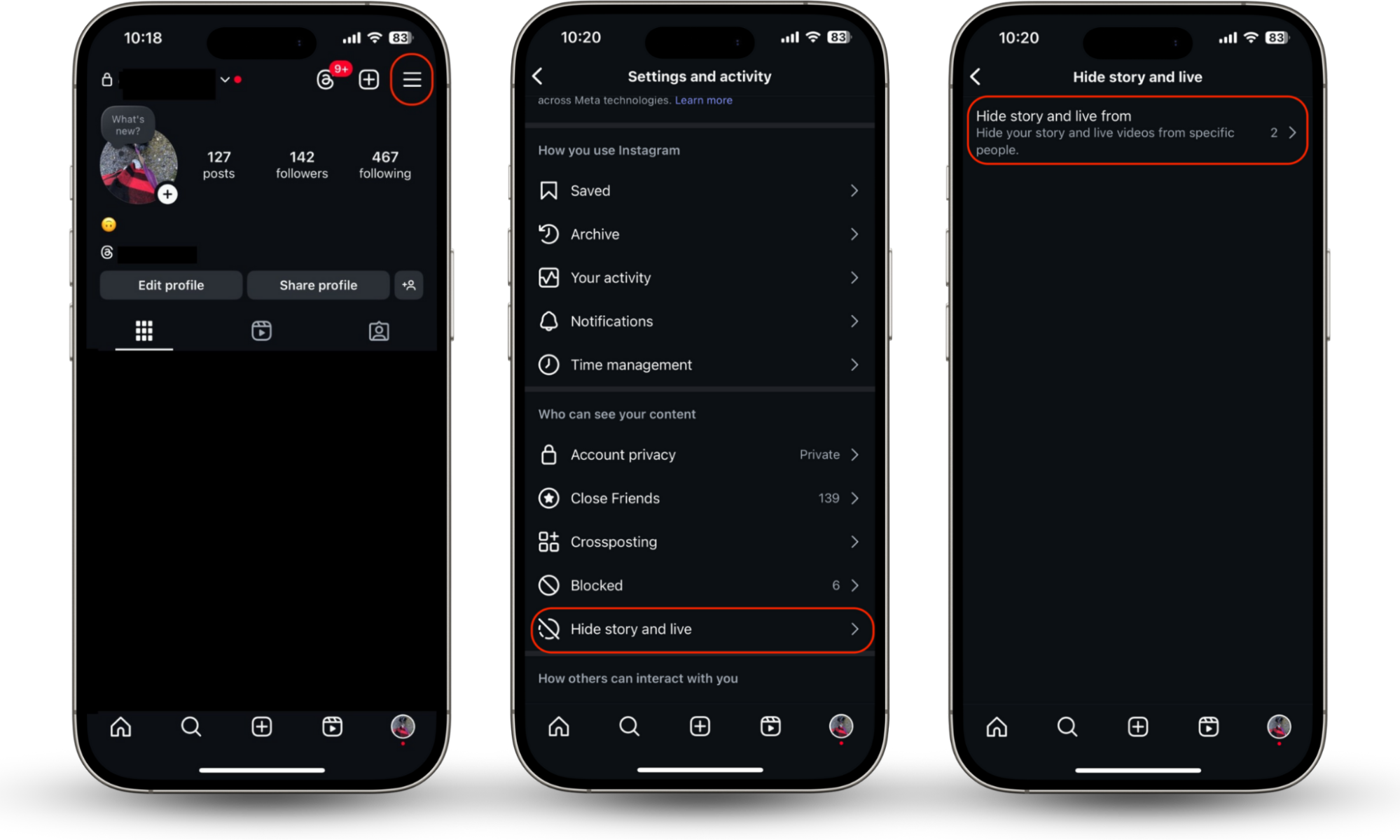 Steps to hide Instagram stories from specific accounts, helping you know if someone is stalking you on Instagram by adjusting settings to block certain users from viewing your stories. Steps to hide Instagram stories from specific accounts, helping you know if someone is stalking you on Instagram by adjusting settings to block certain users from viewing your stories.