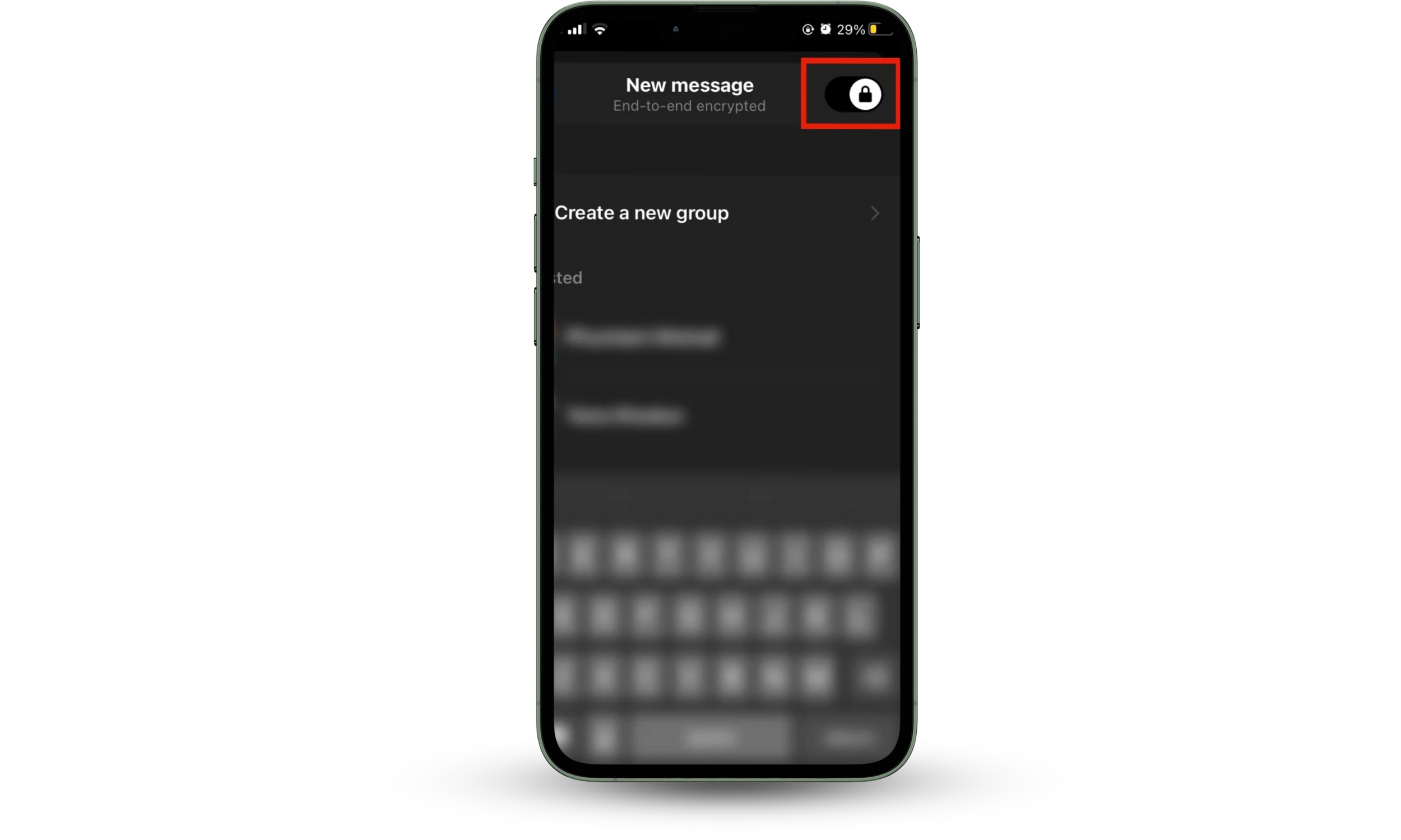 Secret Conversations enabled on Facebook Messenger Secret Conversations enabled on Facebook Messenger