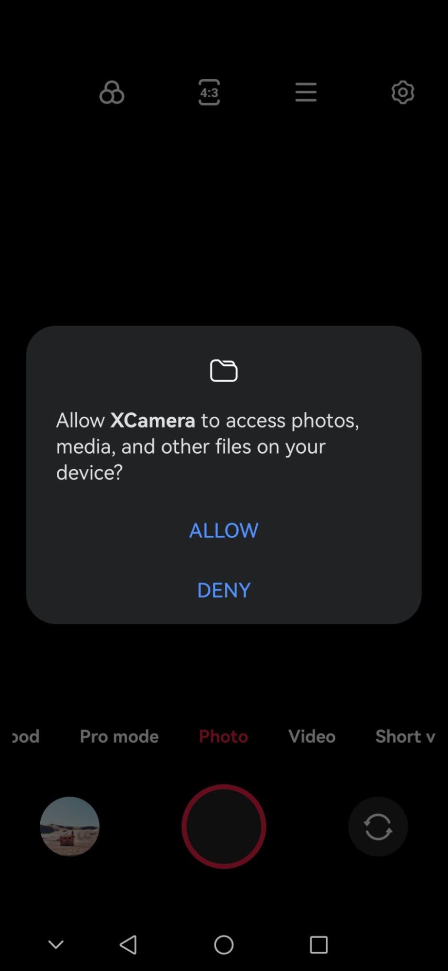 Allow permissions Allow permissions