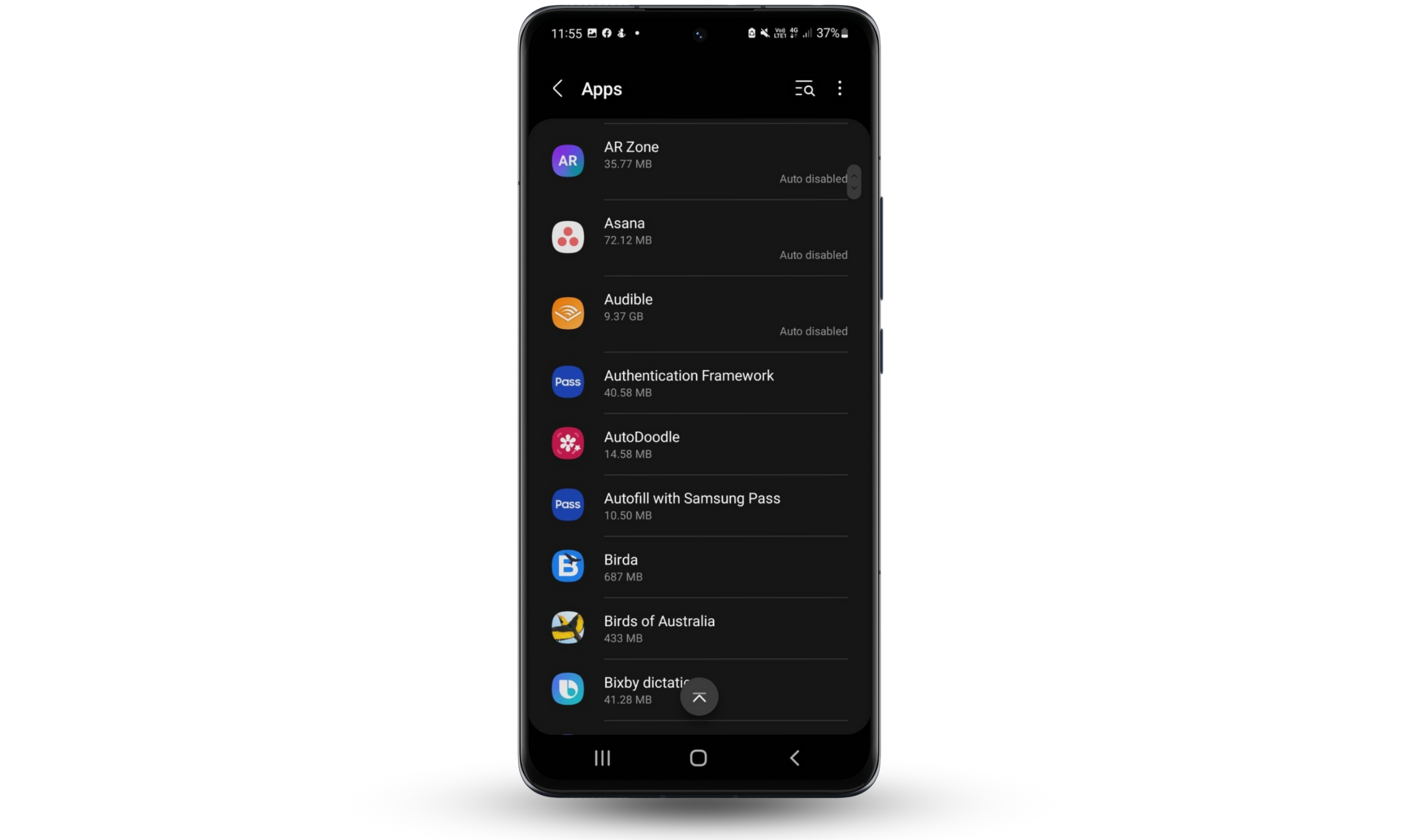 Scroll through your device apps to discover suspicious or unauthorized apps. Scroll through your device apps to discover suspicious or unauthorized apps.