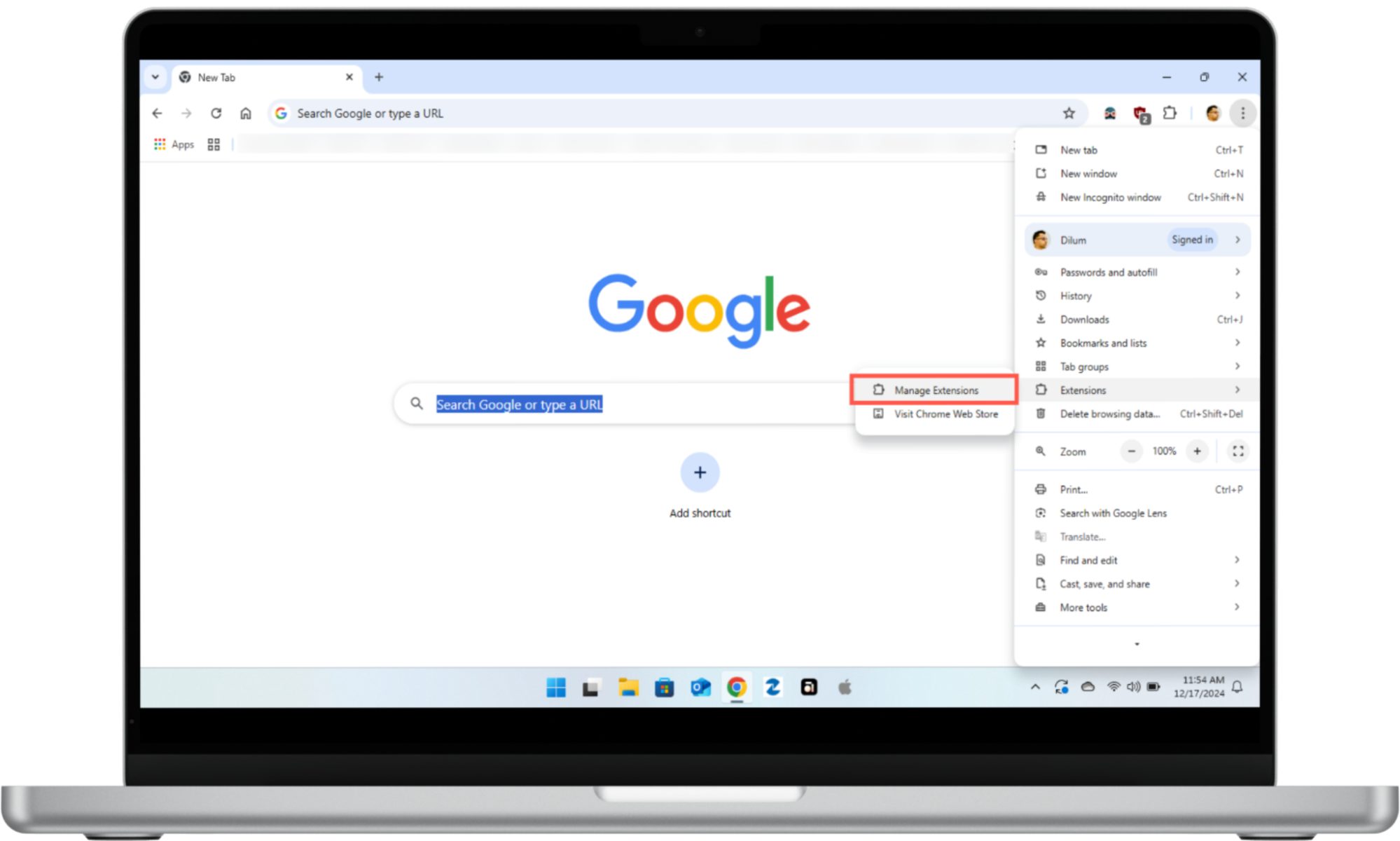 How to access the Extensions panel in Chrome to manage add-ons if you're concerned your Chromebook can get spyware. How to access the Extensions panel in Chrome to manage add-ons if you're concerned your Chromebook can get spyware.